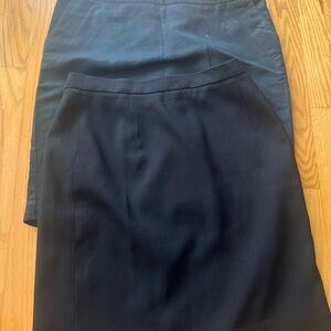 Element & merano Women's Black A-Line Skirts - Set of Two